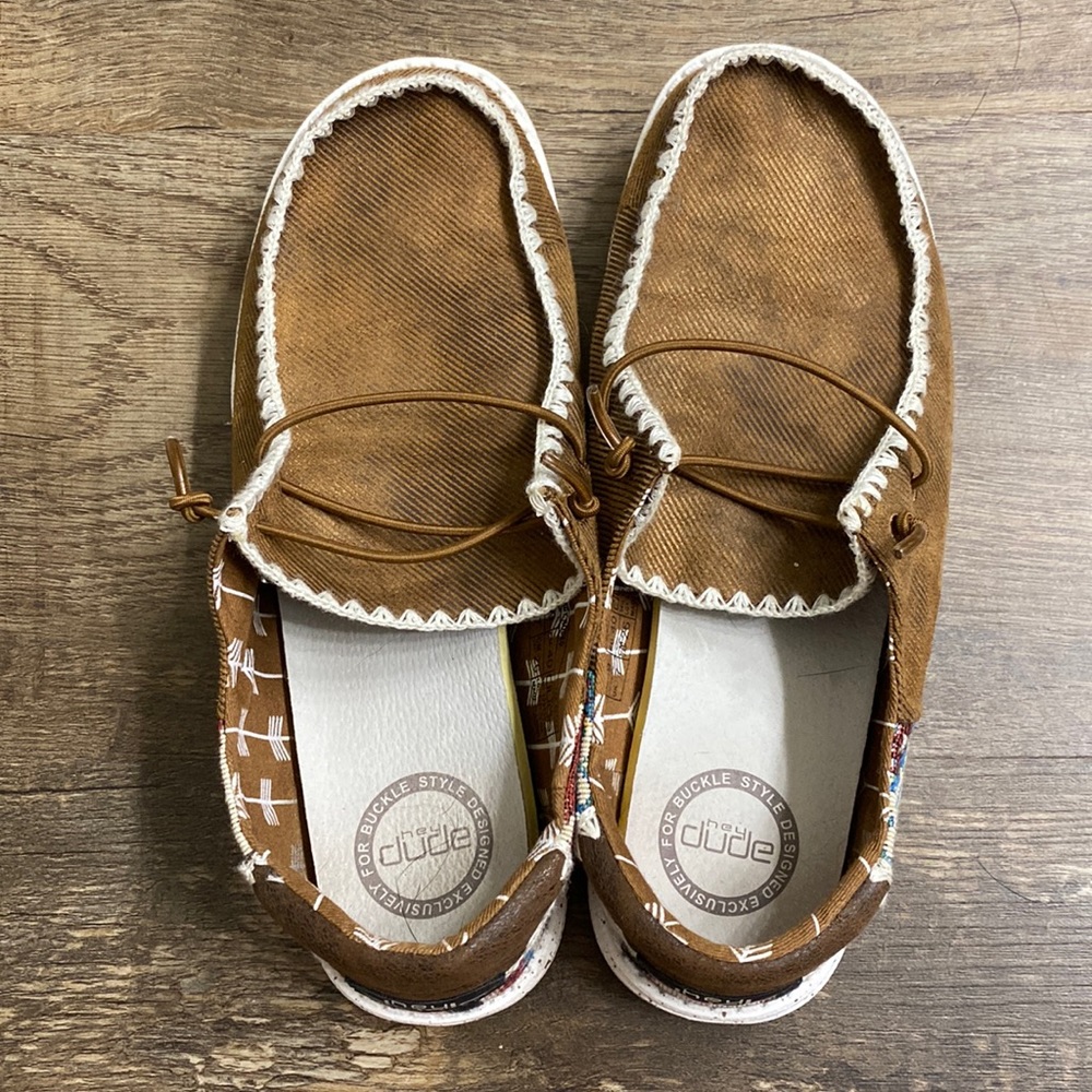 Hey Dude Wendy Rodeo Tan Aztec